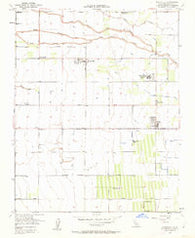 Woodville California Historical topographic map, 1:24000 scale, 7.5 X 7.5 Minute, Year 1950
