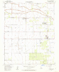 Woodville California Historical topographic map, 1:24000 scale, 7.5 X 7.5 Minute, Year 1950