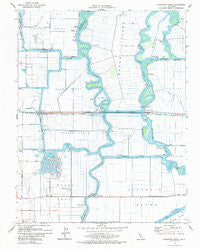 Woodward Island California Historical topographic map, 1:24000 scale, 7.5 X 7.5 Minute, Year 1978