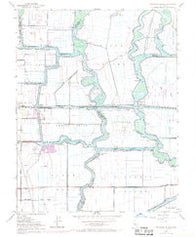 Woodward Island California Historical topographic map, 1:24000 scale, 7.5 X 7.5 Minute, Year 1952