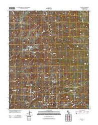 Woody California Historical topographic map, 1:24000 scale, 7.5 X 7.5 Minute, Year 2012