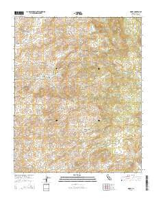 Woody California Current topographic map, 1:24000 scale, 7.5 X 7.5 Minute, Year 2015