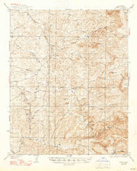 Woody California Historical topographic map, 1:62500 scale, 15 X 15 Minute, Year 1932