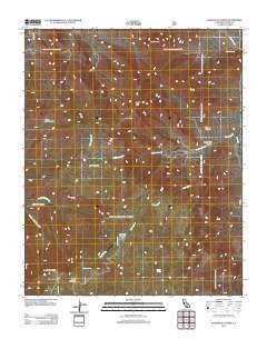 Woolstalf Creek California Historical topographic map, 1:24000 scale, 7.5 X 7.5 Minute, Year 2012