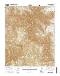 Woolstalf Creek California Current topographic map, 1:24000 scale, 7.5 X 7.5 Minute, Year 2015