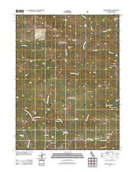 Wrights Ridge California Historical topographic map, 1:24000 scale, 7.5 X 7.5 Minute, Year 2012