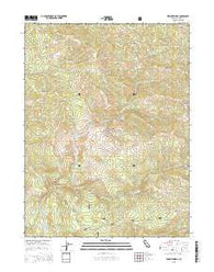 Wrights Ridge California Current topographic map, 1:24000 scale, 7.5 X 7.5 Minute, Year 2015