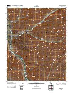Wunpost California Historical topographic map, 1:24000 scale, 7.5 X 7.5 Minute, Year 2012