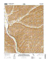 Wunpost California Current topographic map, 1:24000 scale, 7.5 X 7.5 Minute, Year 2015