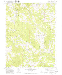 Yager Junction California Historical topographic map, 1:24000 scale, 7.5 X 7.5 Minute, Year 1979