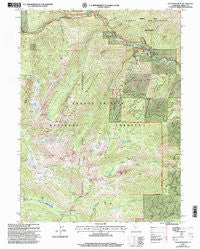 Ycatapom Peak California Historical topographic map, 1:24000 scale, 7.5 X 7.5 Minute, Year 1998