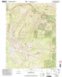 Ycatapom Peak California Historical topographic map, 1:24000 scale, 7.5 X 7.5 Minute, Year 1998