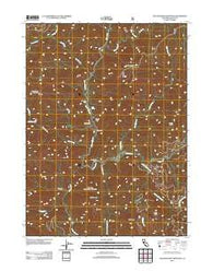 Yellowjacket Mountain California Historical topographic map, 1:24000 scale, 7.5 X 7.5 Minute, Year 2012