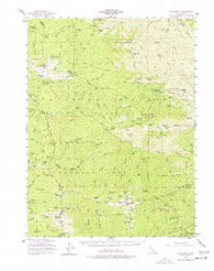 Yolla Bolly California Historical topographic map, 1:62500 scale, 15 X 15 Minute, Year 1954