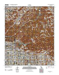 Yorba Linda California Historical topographic map, 1:24000 scale, 7.5 X 7.5 Minute, Year 2012