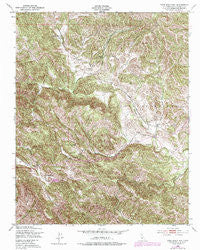 York Mountain California Historical topographic map, 1:24000 scale, 7.5 X 7.5 Minute, Year 1948