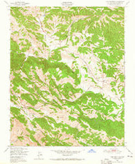 York Mountain California Historical topographic map, 1:24000 scale, 7.5 X 7.5 Minute, Year 1948