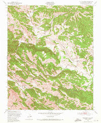 York Mountain California Historical topographic map, 1:24000 scale, 7.5 X 7.5 Minute, Year 1948