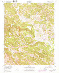 York Mountain California Historical topographic map, 1:24000 scale, 7.5 X 7.5 Minute, Year 1948