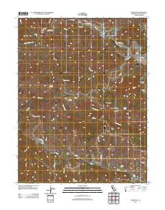 Yorkville California Historical topographic map, 1:24000 scale, 7.5 X 7.5 Minute, Year 2012