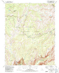 Yosemite Falls California Historical topographic map, 1:24000 scale, 7.5 X 7.5 Minute, Year 1990
