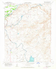 Yosemite Lake California Historical topographic map, 1:24000 scale, 7.5 X 7.5 Minute, Year 1962