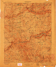 Yosemite California Historical topographic map, 1:125000 scale, 30 X 30 Minute, Year 1909