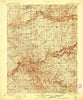 Yosemite California Historical topographic map, 1:125000 scale, 30 X 30 Minute, Year 1909