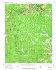 Yosemite California Historical topographic map, 1:62500 scale, 15 X 15 Minute, Year 1956