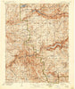 Yosemite California Historical topographic map, 1:125000 scale, 30 X 30 Minute, Year 1909