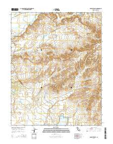 Yosemite Lake California Current topographic map, 1:24000 scale, 7.5 X 7.5 Minute, Year 2015