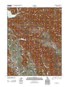 Yountville California Historical topographic map, 1:24000 scale, 7.5 X 7.5 Minute, Year 2012