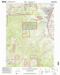 Yreka California Historical topographic map, 1:24000 scale, 7.5 X 7.5 Minute, Year 2001