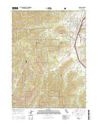 Yreka California Current topographic map, 1:24000 scale, 7.5 X 7.5 Minute, Year 2015