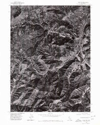 Yreka NW California Historical topographic map, 1:24000 scale, 7.5 X 7.5 Minute, Year 1974