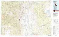 Yreka California Historical topographic map, 1:100000 scale, 30 X 60 Minute, Year 1979