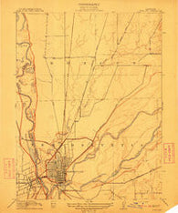Yuba City California Historical topographic map, 1:31680 scale, 7.5 X 7.5 Minute, Year 1911