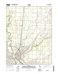 Yuba City California Current topographic map, 1:24000 scale, 7.5 X 7.5 Minute, Year 2015