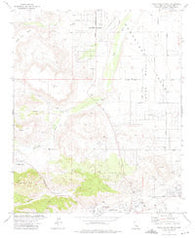 Yucca Valley North California Historical topographic map, 1:24000 scale, 7.5 X 7.5 Minute, Year 1972