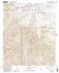 Yucca Valley South California Historical topographic map, 1:24000 scale, 7.5 X 7.5 Minute, Year 1972