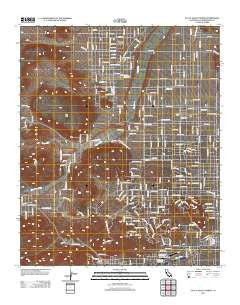 Yucca Valley North California Historical topographic map, 1:24000 scale, 7.5 X 7.5 Minute, Year 2012