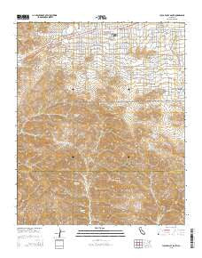 Yucca Valley South California Current topographic map, 1:24000 scale, 7.5 X 7.5 Minute, Year 2015