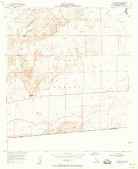 Yuha Basin California Historical topographic map, 1:24000 scale, 7.5 X 7.5 Minute, Year 1957