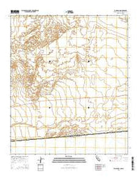 Yuha Basin California Current topographic map, 1:24000 scale, 7.5 X 7.5 Minute, Year 2015