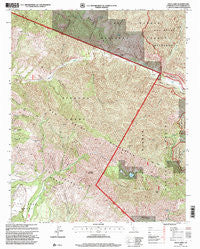 Zaca Lake California Historical topographic map, 1:24000 scale, 7.5 X 7.5 Minute, Year 1995