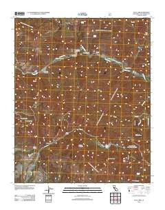 Zaca Lake California Historical topographic map, 1:24000 scale, 7.5 X 7.5 Minute, Year 2012