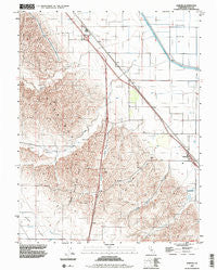 Zamora California Historical topographic map, 1:24000 scale, 7.5 X 7.5 Minute, Year 1992