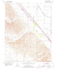 Zamora California Historical topographic map, 1:24000 scale, 7.5 X 7.5 Minute, Year 1953
