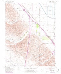 Zamora California Historical topographic map, 1:24000 scale, 7.5 X 7.5 Minute, Year 1953