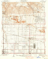 Zelzah California Historical topographic map, 1:24000 scale, 7.5 X 7.5 Minute, Year 1941